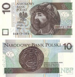 10 польских злотых в российских рублях