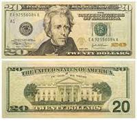 20 доларів