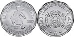 2 boliviano's