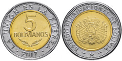 5 боливиано