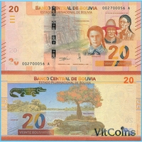 20 болівіано