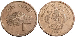 1 рупия