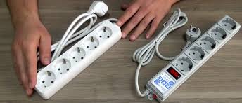Удлинитель, сетевой фильтр с защитой, на катушке, с USB