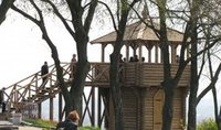 Деревянная Подольская башня на Ивановой горе