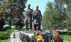 Пам'ятник воїнам-афганцям