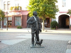 Памятник трубочисту