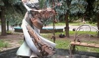 Скульптура Девушка-весна